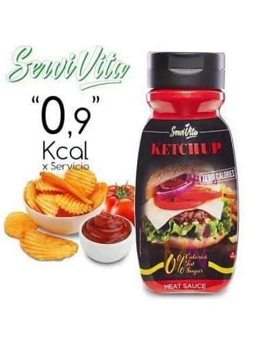 Salsa Ketchup  Zero calorie  Senza Glutine Servivita  305 Ml.