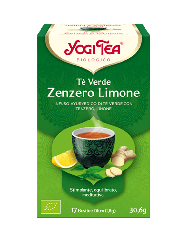Yogi Tè verde allo Zenzero e Limone...