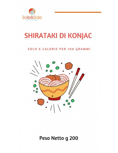 Spaghetti di konjac  Shirataki